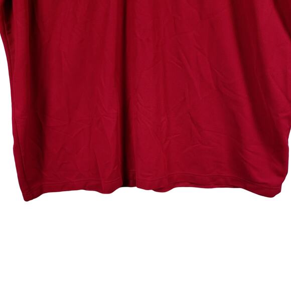 Chick-fil-A Unisex Short Sleeve Polo Shirt XL Red OOBE Team Style Uniform Work - Picture 8 of 13